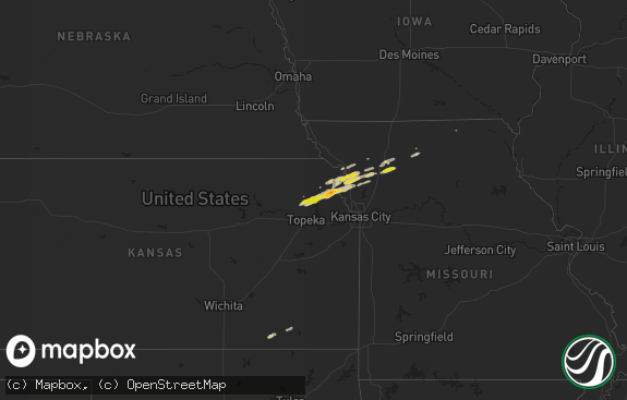 Hail map preview on 11-16-2013