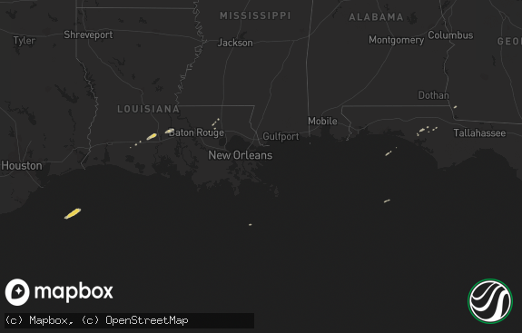 Hail map preview on 11-16-2014