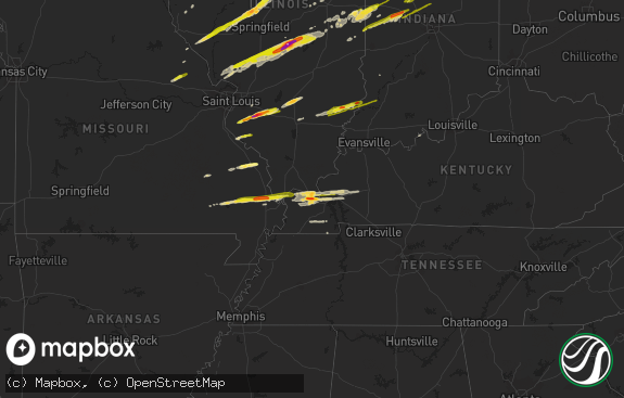 Hail map preview on 11-17-2013