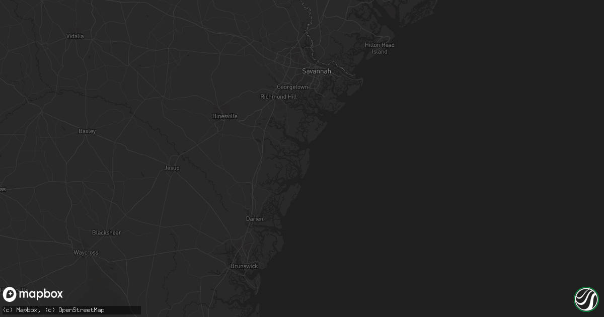 Hail map in Atlantic Beach, FL on November 17, 2014