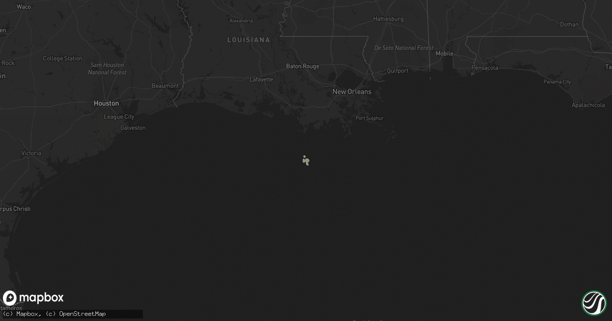 Hail map on November 17, 2021