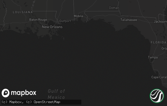 Hail map preview on 11-21-2015