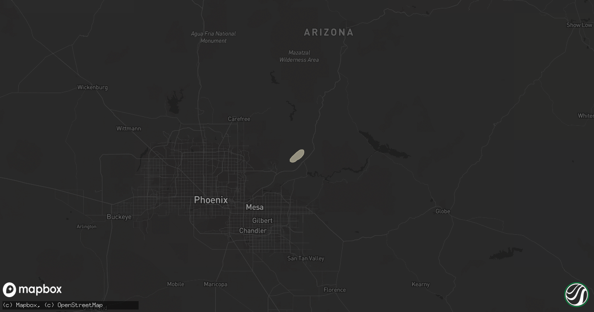 Hail map in Corrales, NM on November 21, 2016