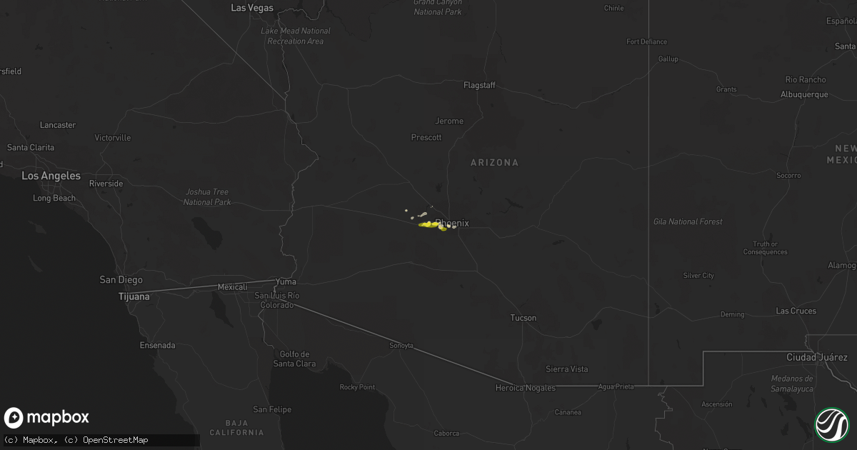 Hail map on November 21, 2019