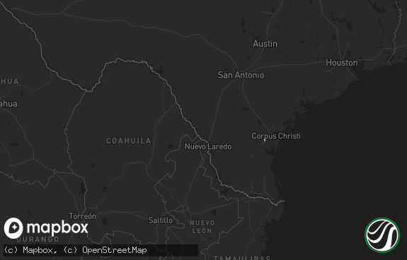 Hail map preview on 11-23-2012