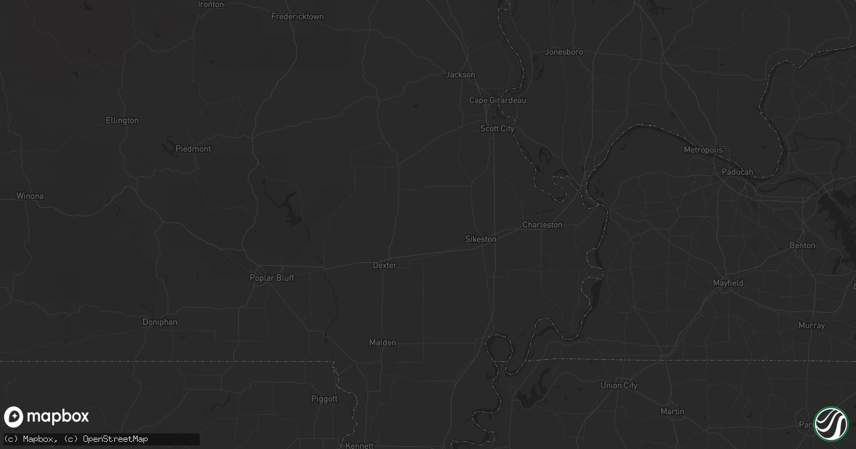 Hail map in Peru, IL on November 26, 2019
