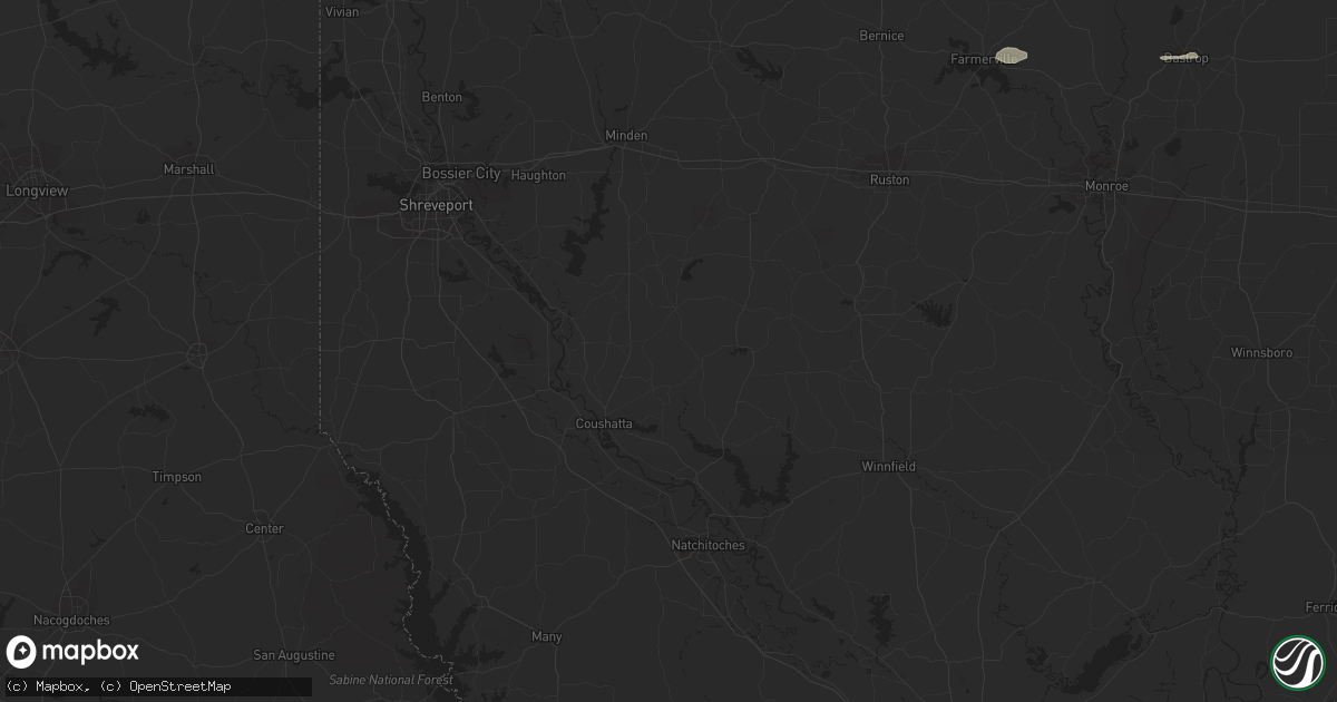 Hail map in Buffalo, TX on November 27, 2020