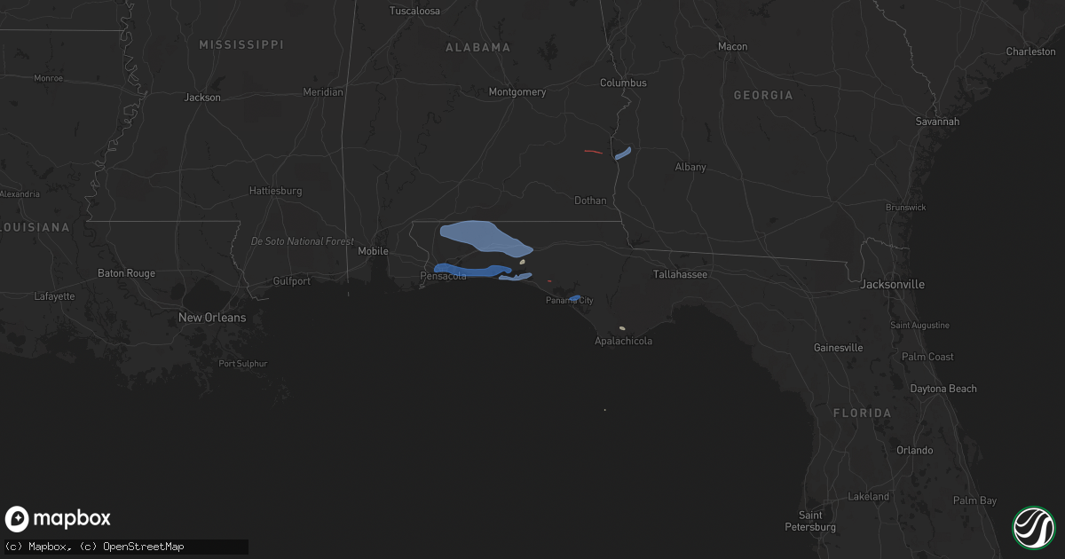 Hail map on November 30, 2022