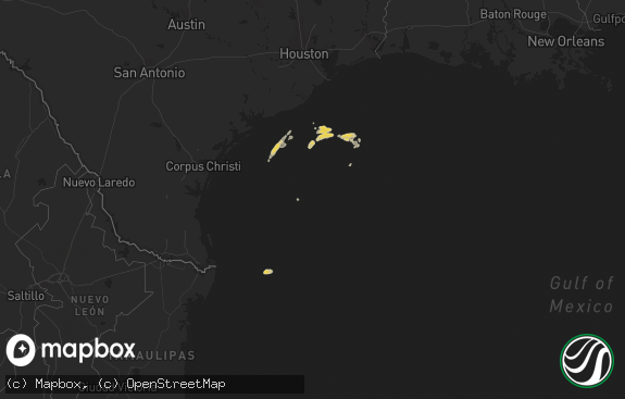 Hail map preview on 12-02-2020