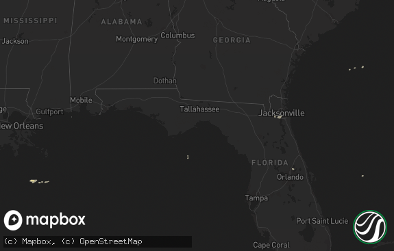Hail map preview on 12-03-2018