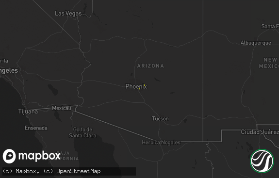 Hail map preview on 12-09-2019