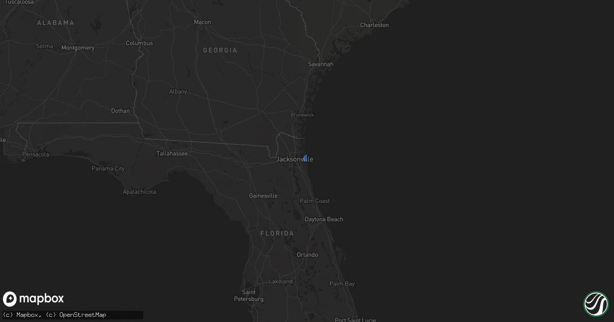 Hail map on December 11, 2024