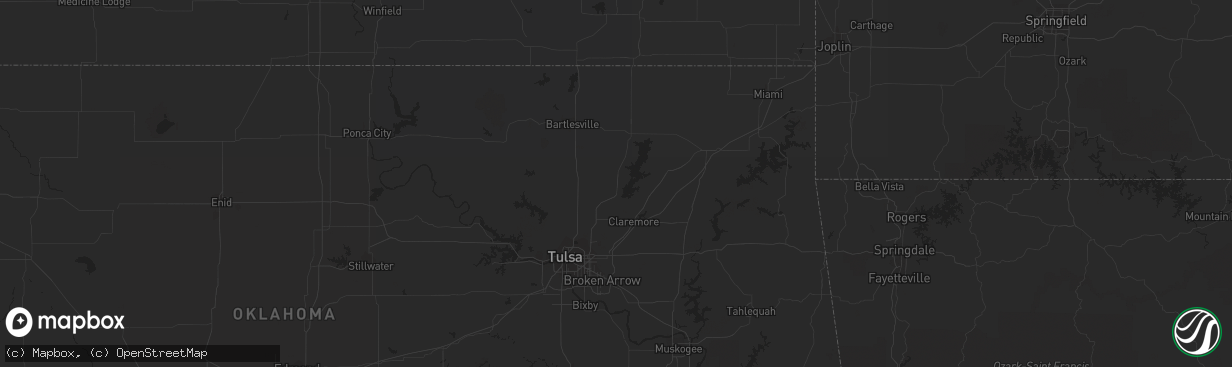 Hail map in Howe, TX on December 14, 2011