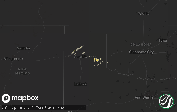 Hail map preview on 12-14-2012