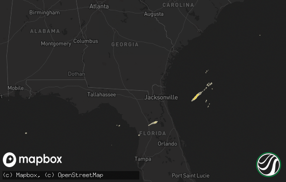 Hail map preview on 12-14-2013
