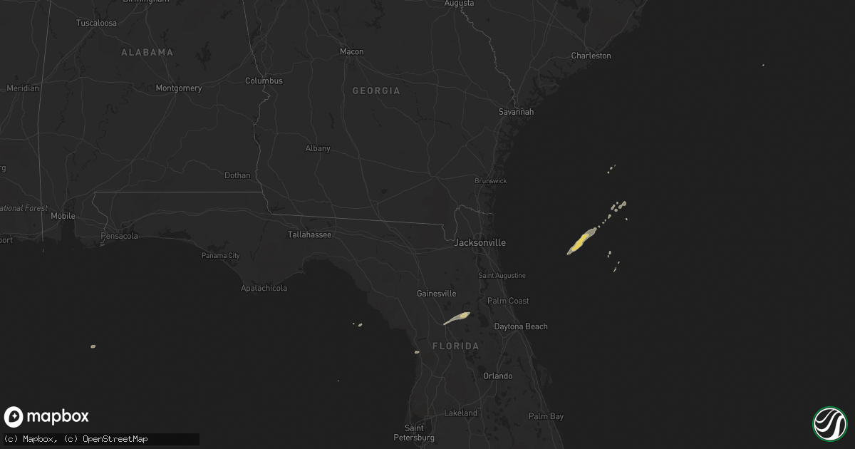 Hail map on December 14, 2013