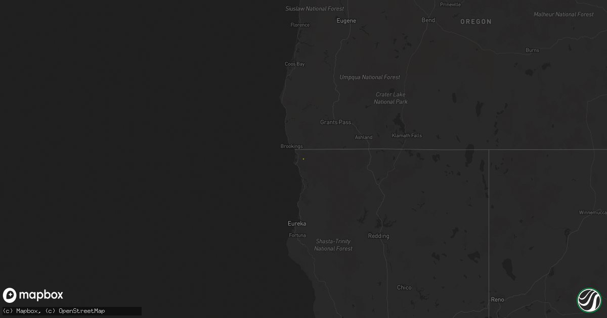 Hail map on December 14, 2023
