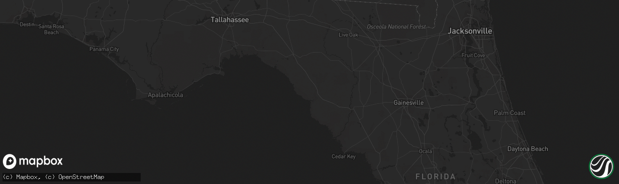 Hail map in Altamonte Springs, FL on December 17, 2019