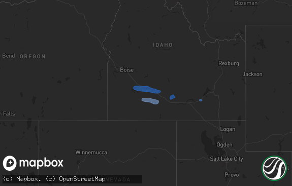 Hail map preview on 12-17-2025