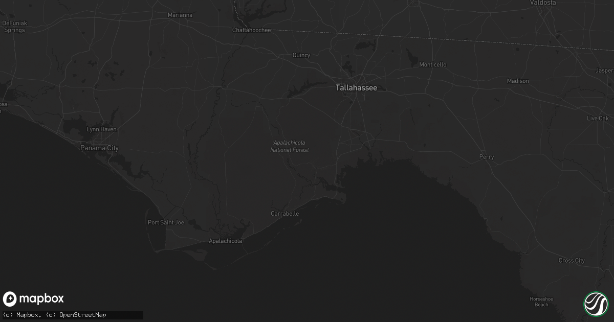 Hail map in Sopchoppy, FL on December 18, 2025