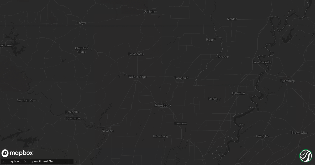 Hail map in Fulton, KY on December 20, 2013