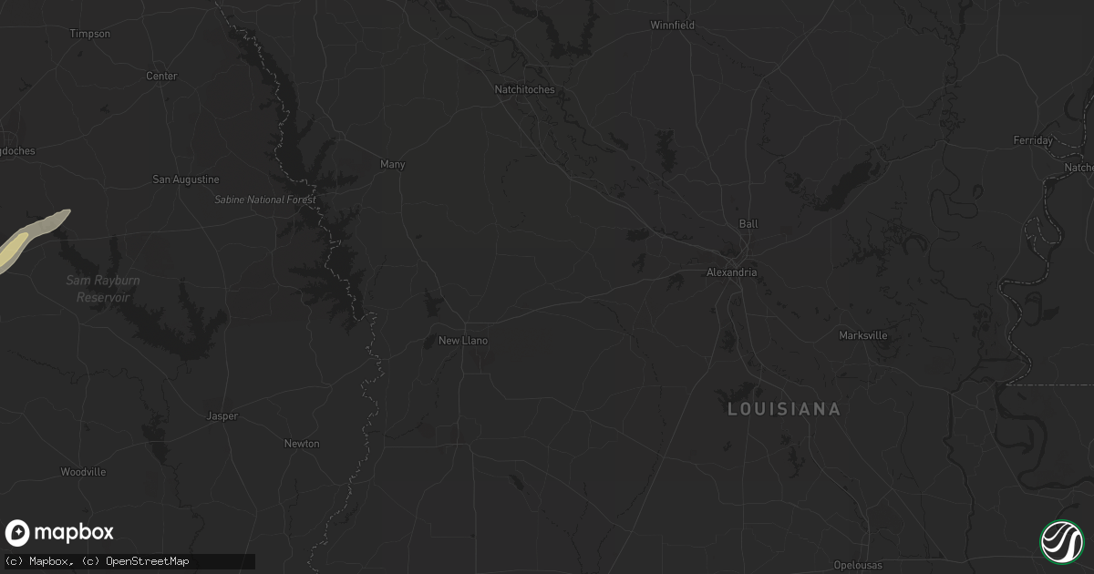 Hail map in Diboll, TX on December 27, 2014