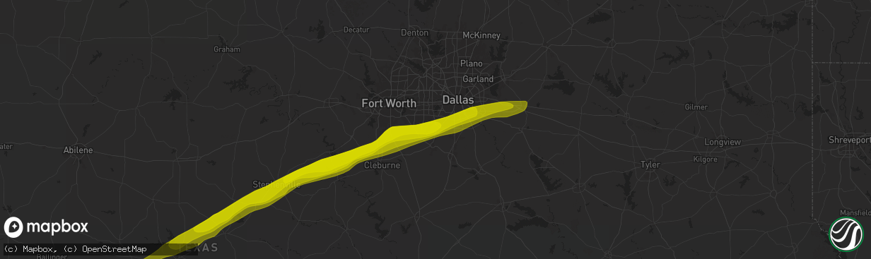 Hail map in Cedar Hill, TX on December 31, 1899