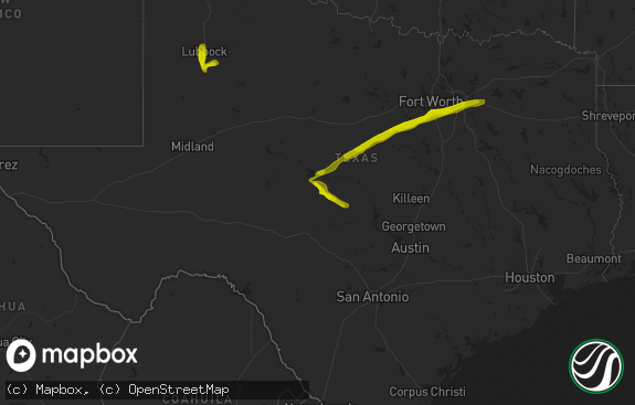 Hail map preview on 12-31-1899