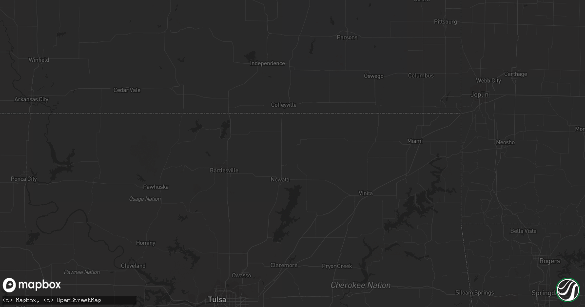 Hail map in Corsicana, TX on December 31, 2020