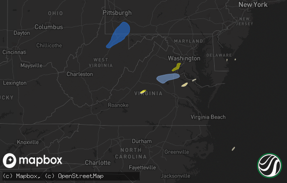 Hail map preview on 12-31-2024